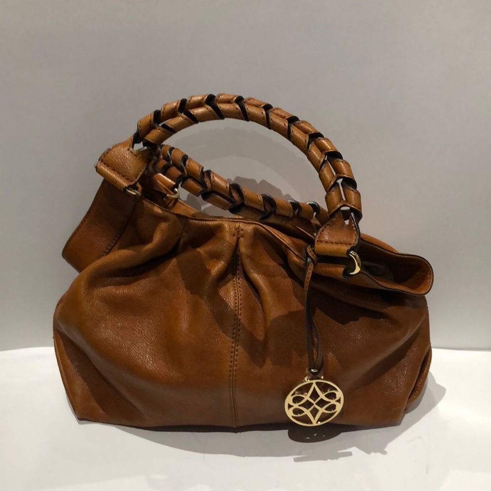 Antonio Melani brown leather handbag
